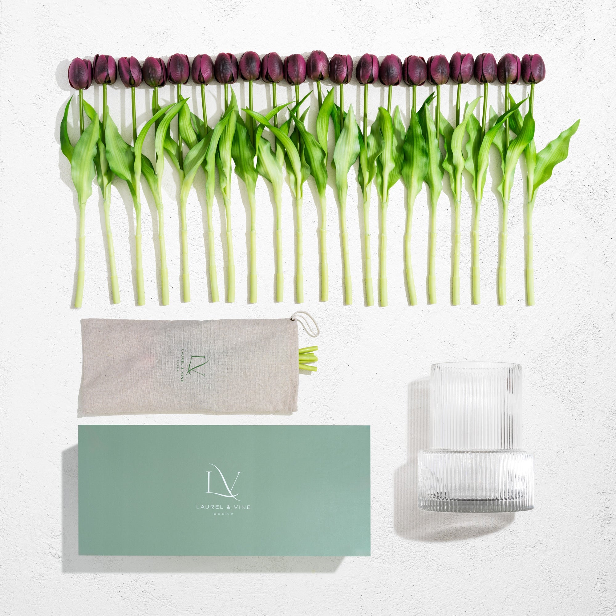 Radiant Blooms- Purple Laurel and Vine 