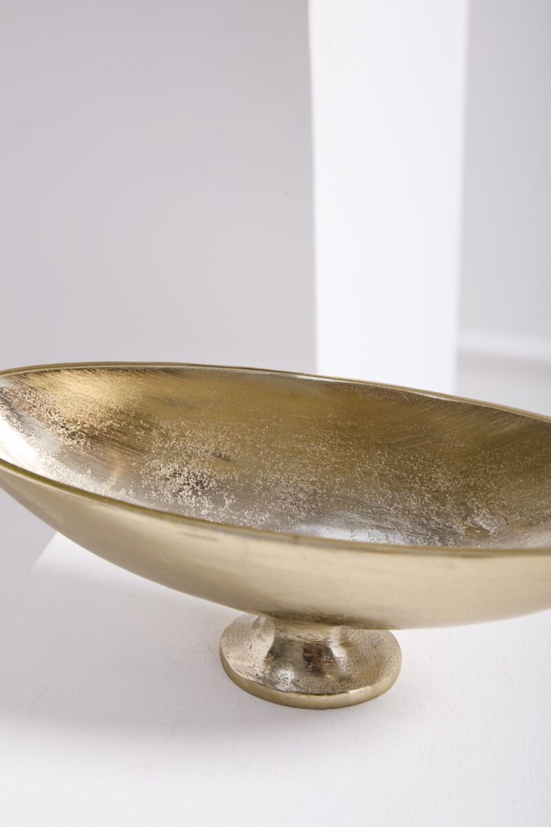 Gilded Chantilly Compote Vase