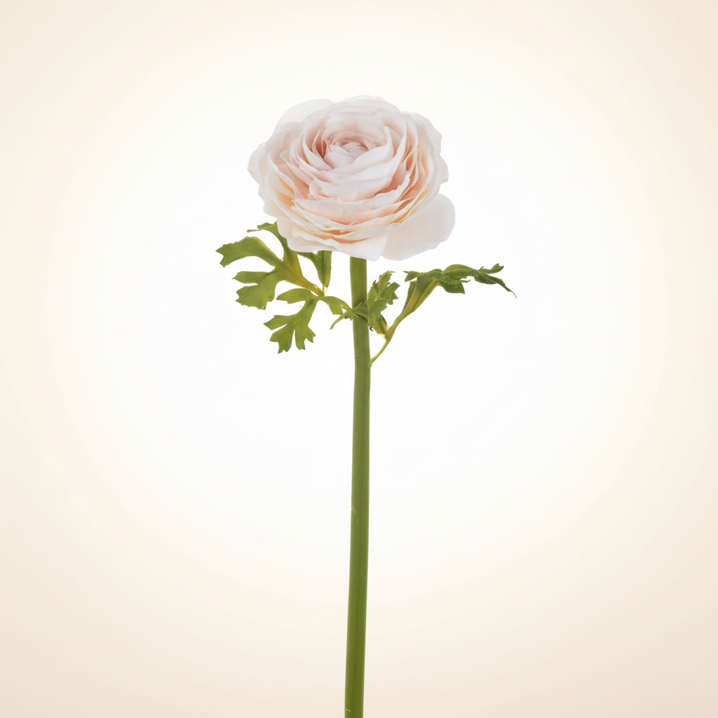Real Touch Ranunculus 22" - Dusty Peach