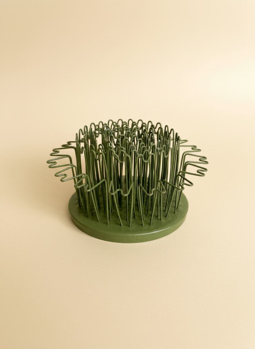 Hairpin Flower Frog – 3.5" Floral Holder