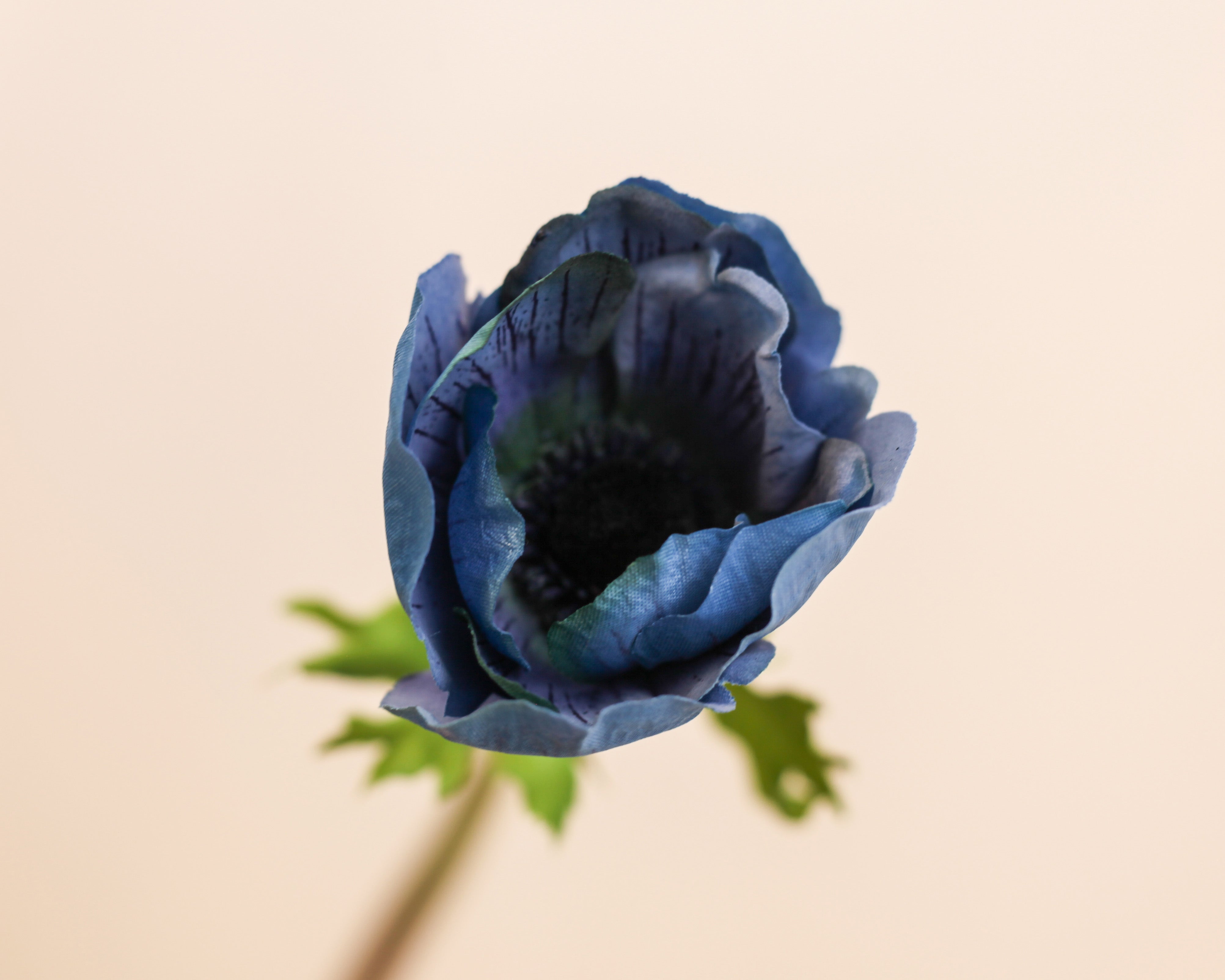 Real Touch Anemone - Blue 15.5"