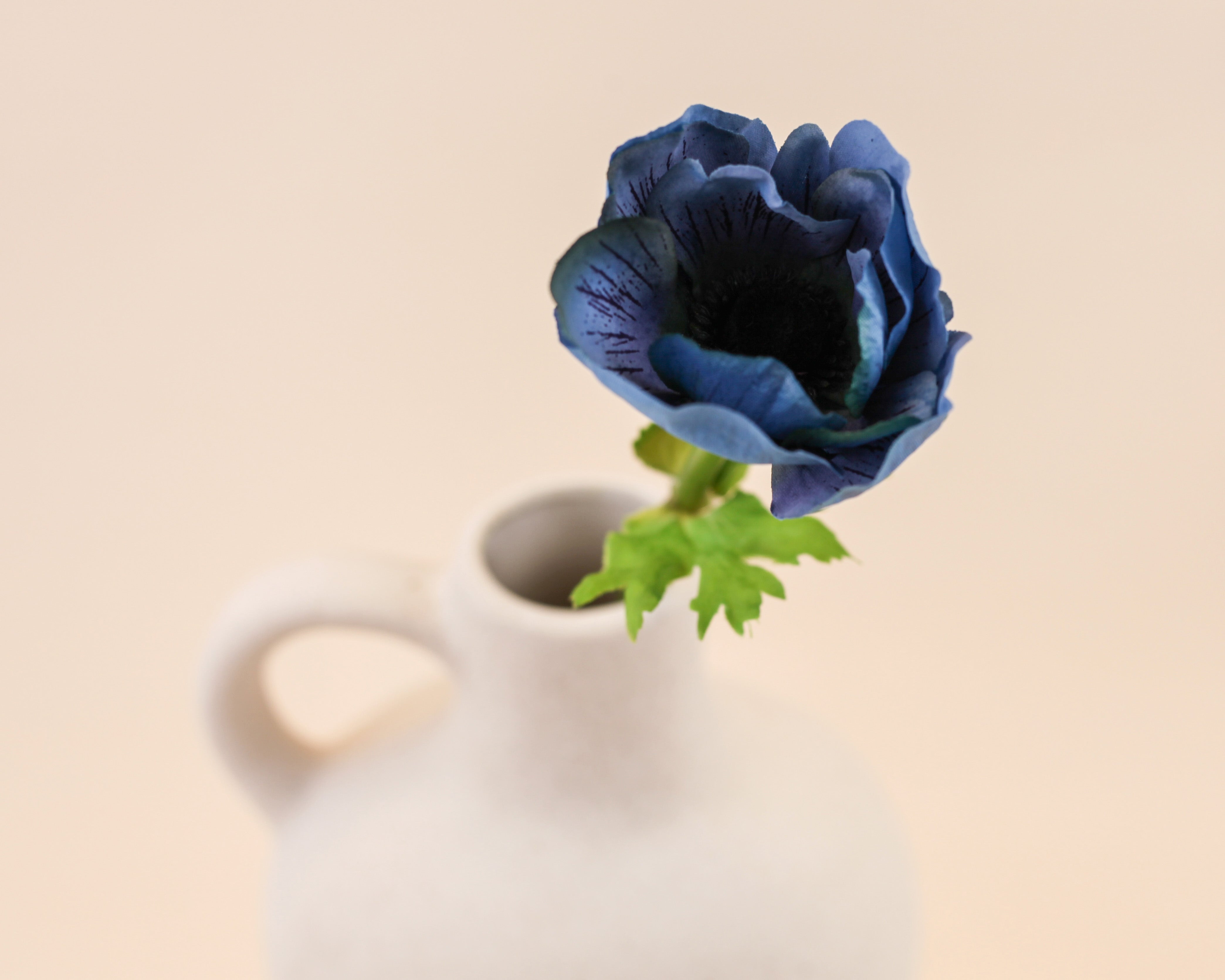 Real Touch Anemone - Blue 15.5"