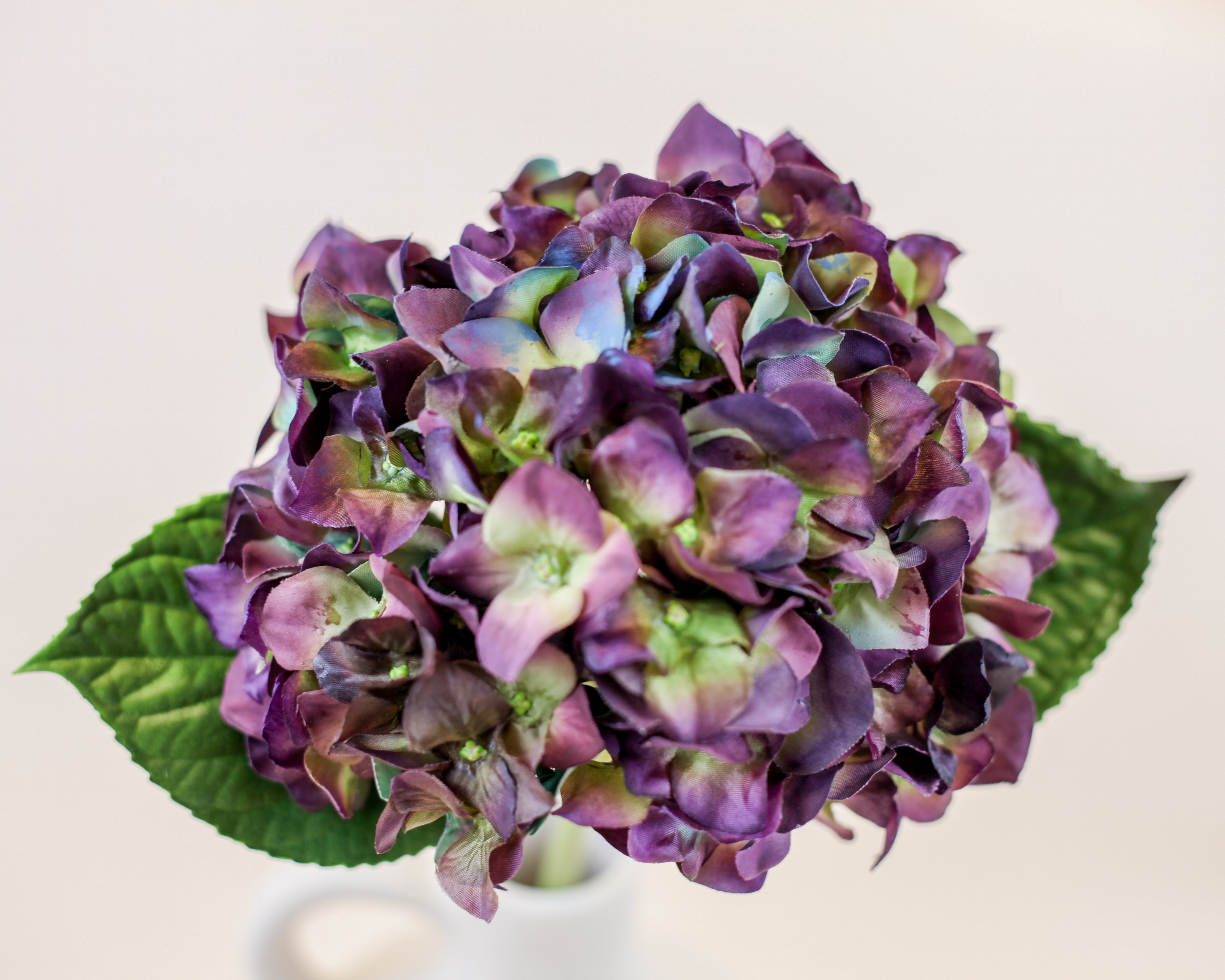 Real Touch Mother Hydrangea - Purple