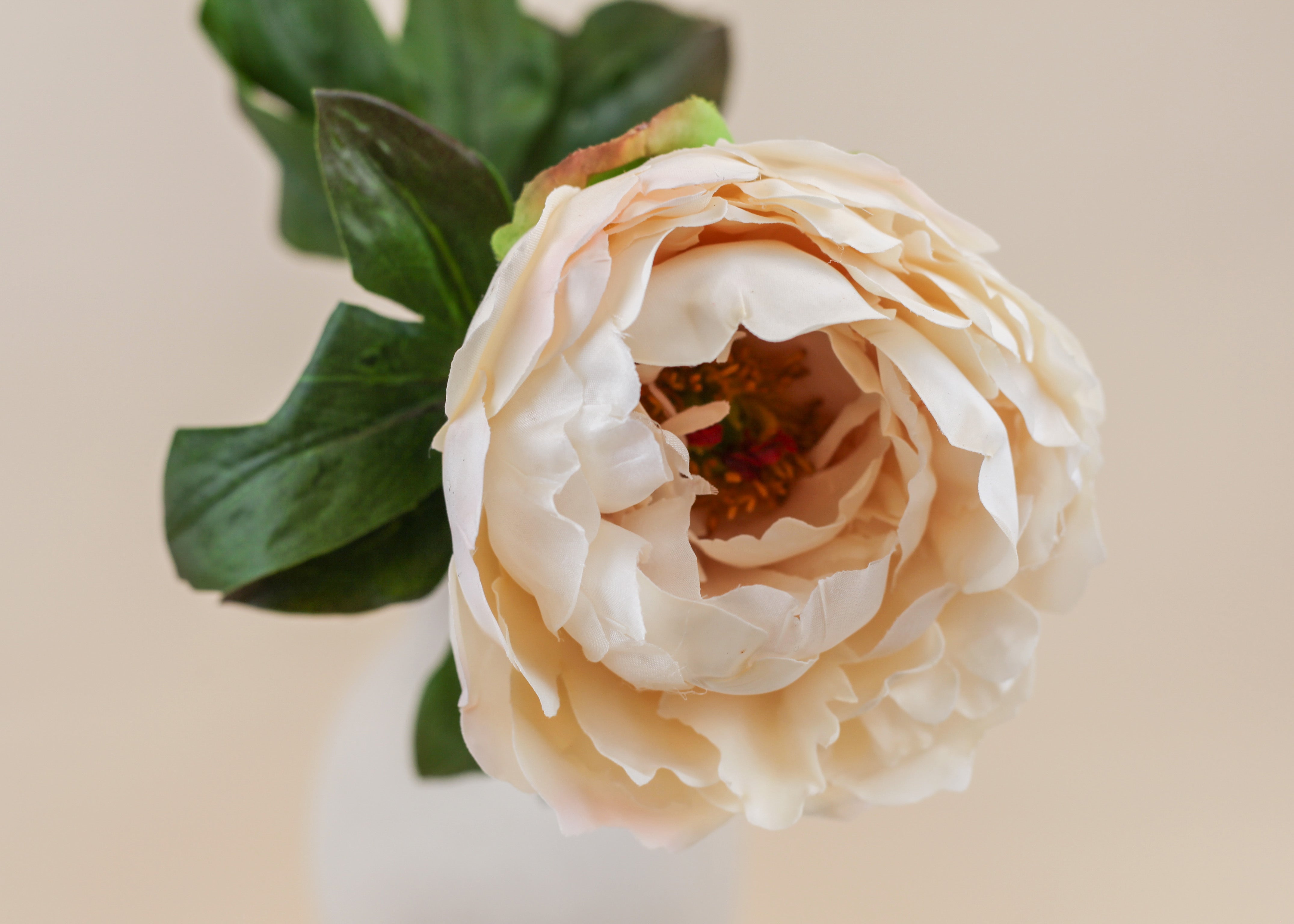 Real Touch Peony - Blush 20.5"