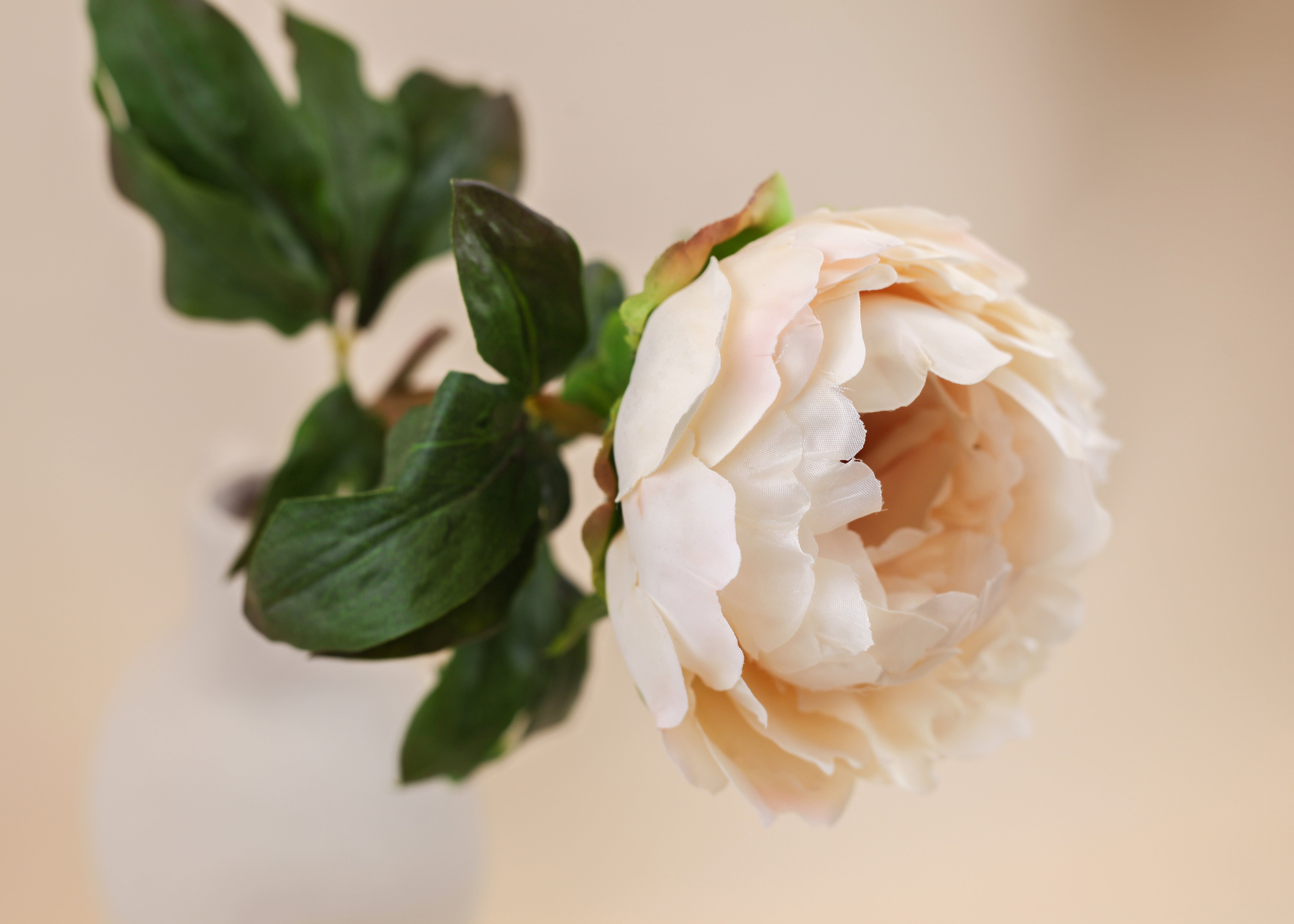 Real Touch Peony - Blush 20.5"