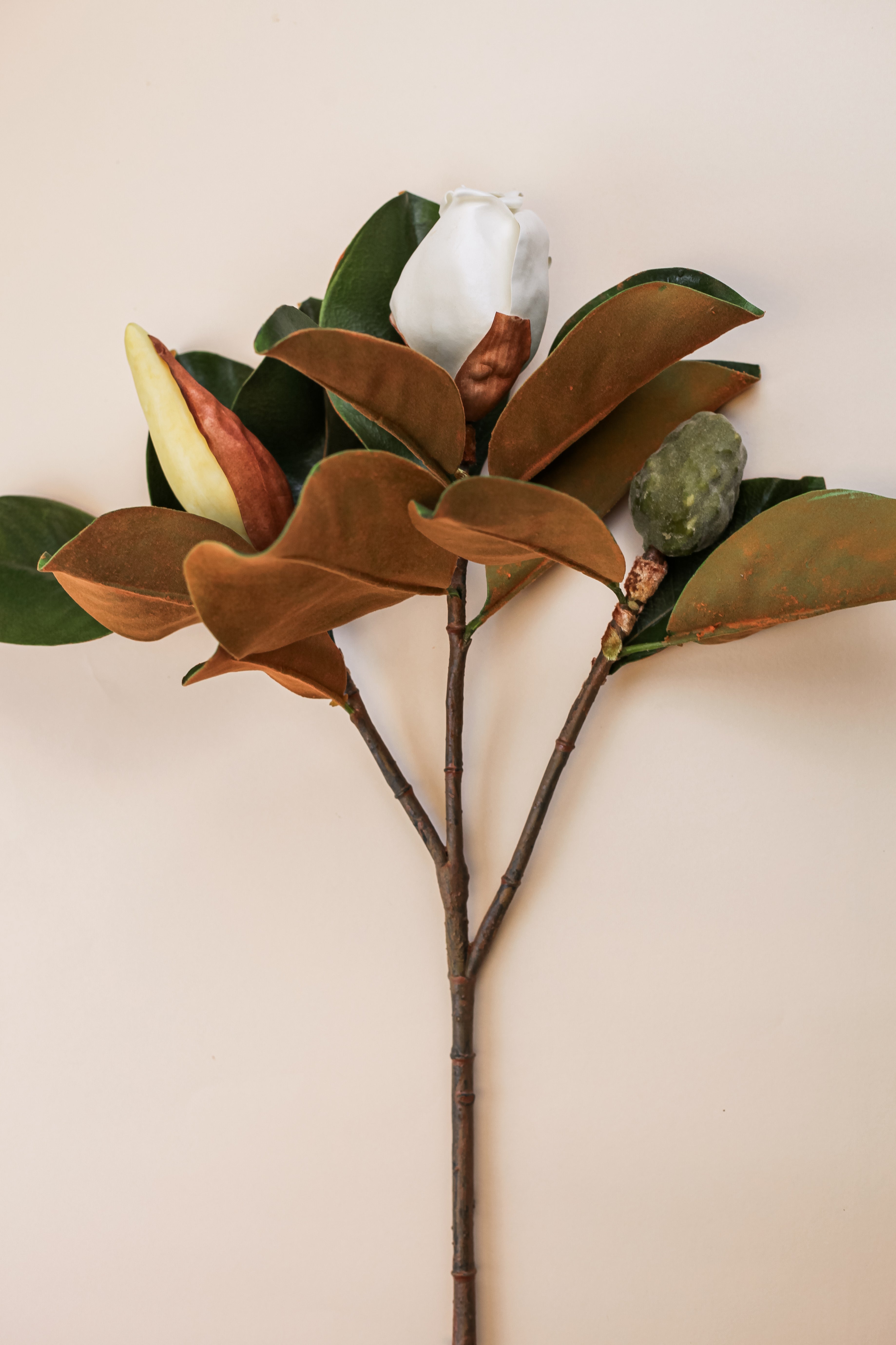 Real Touch Magnolia Bud Branch