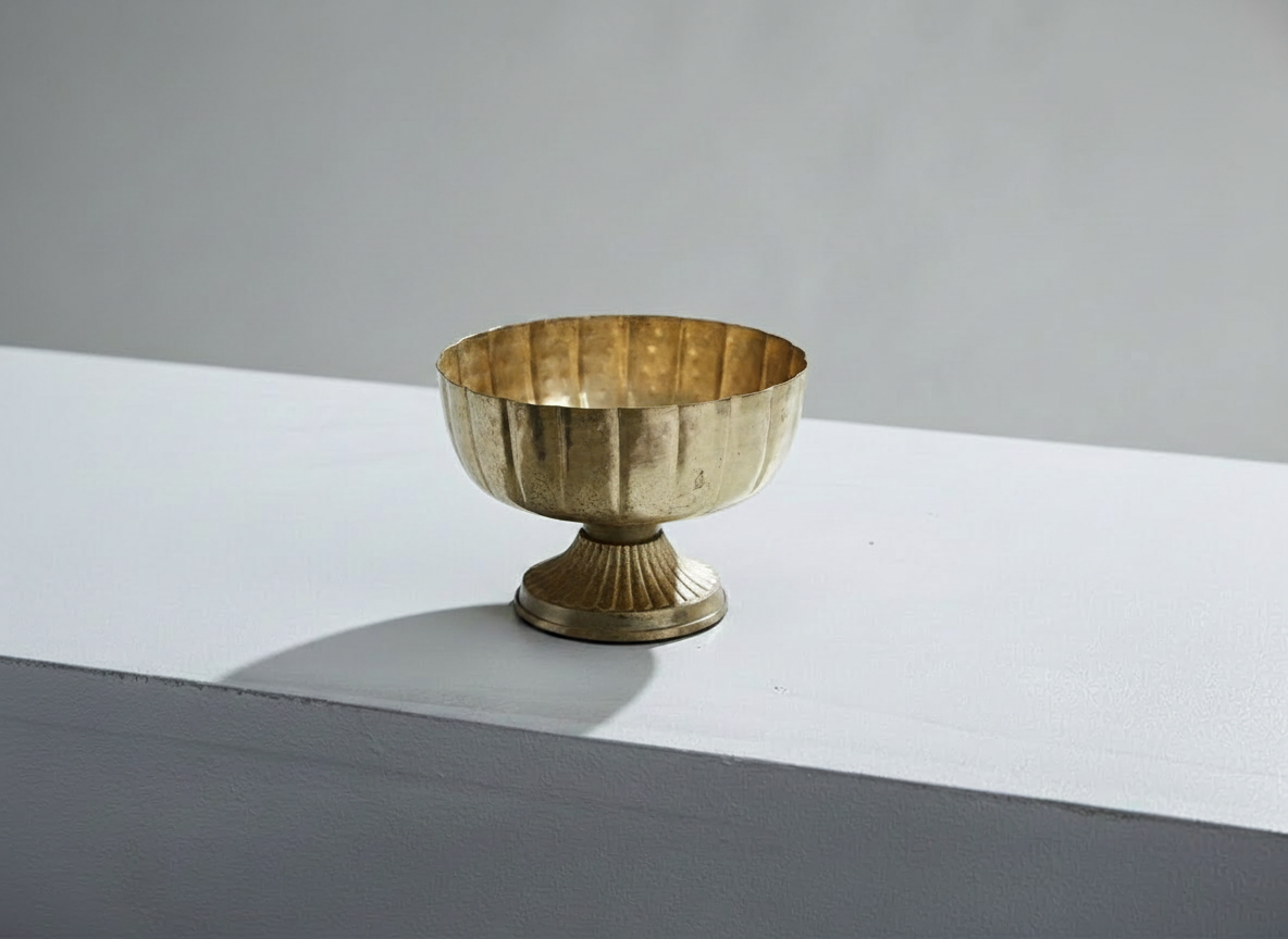 Gilded Doré Compote Vase
