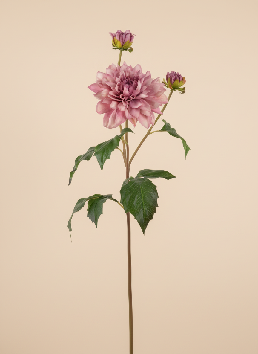 Real Touch Mother Dahlia - Purple