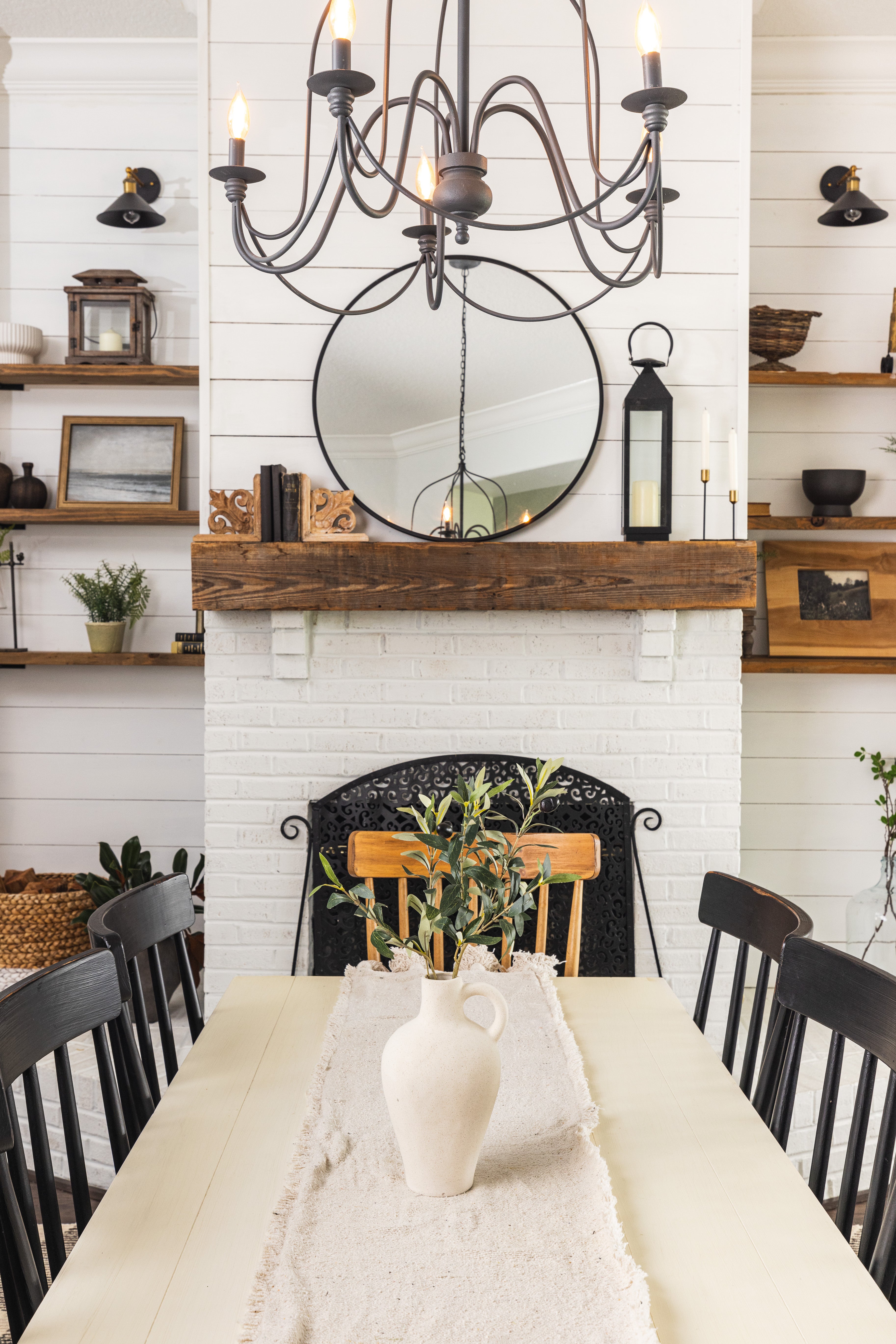 Coastal Olive- Sandy White