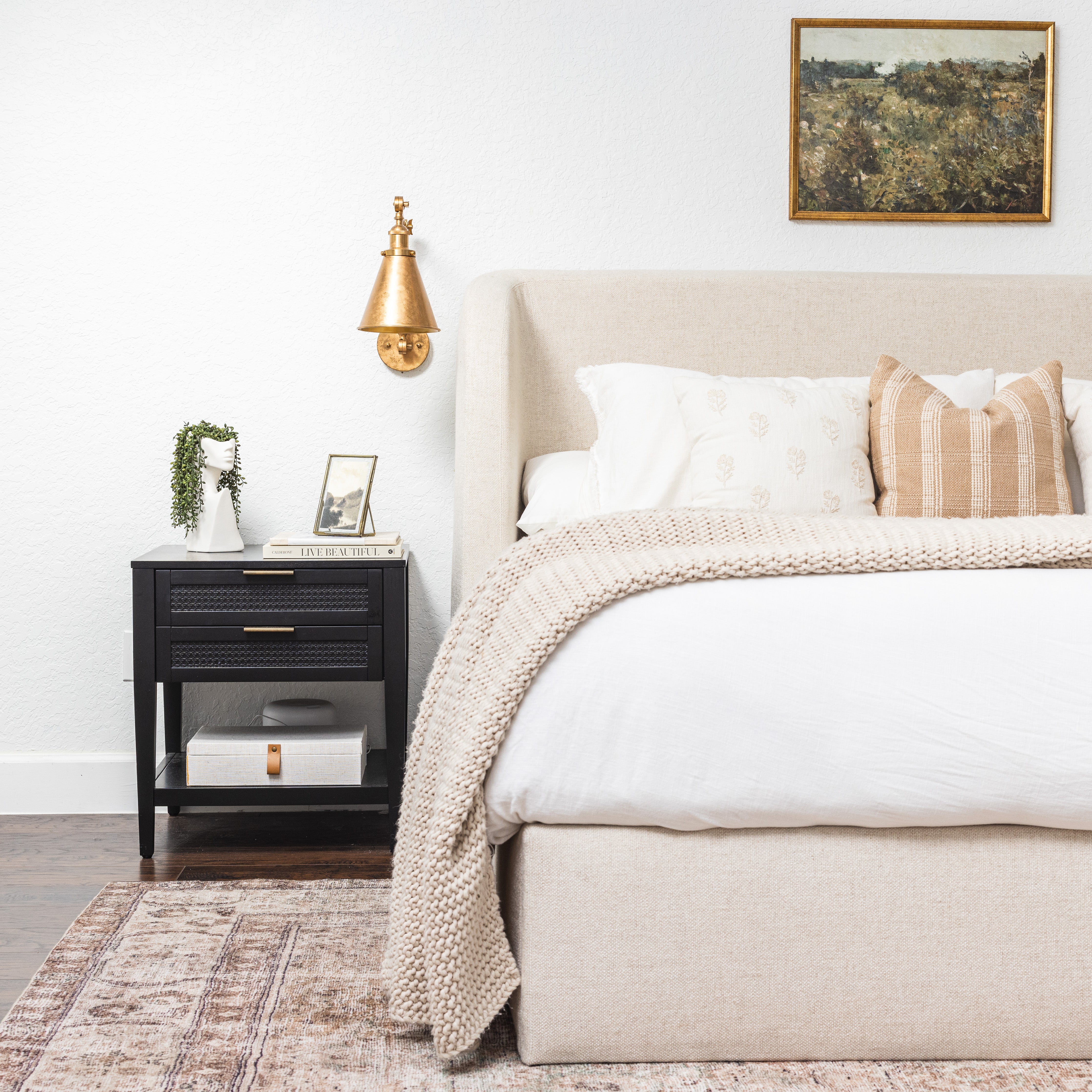 Botanical Beauty- Matte White