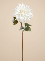 Real Touch Dahlia - White
